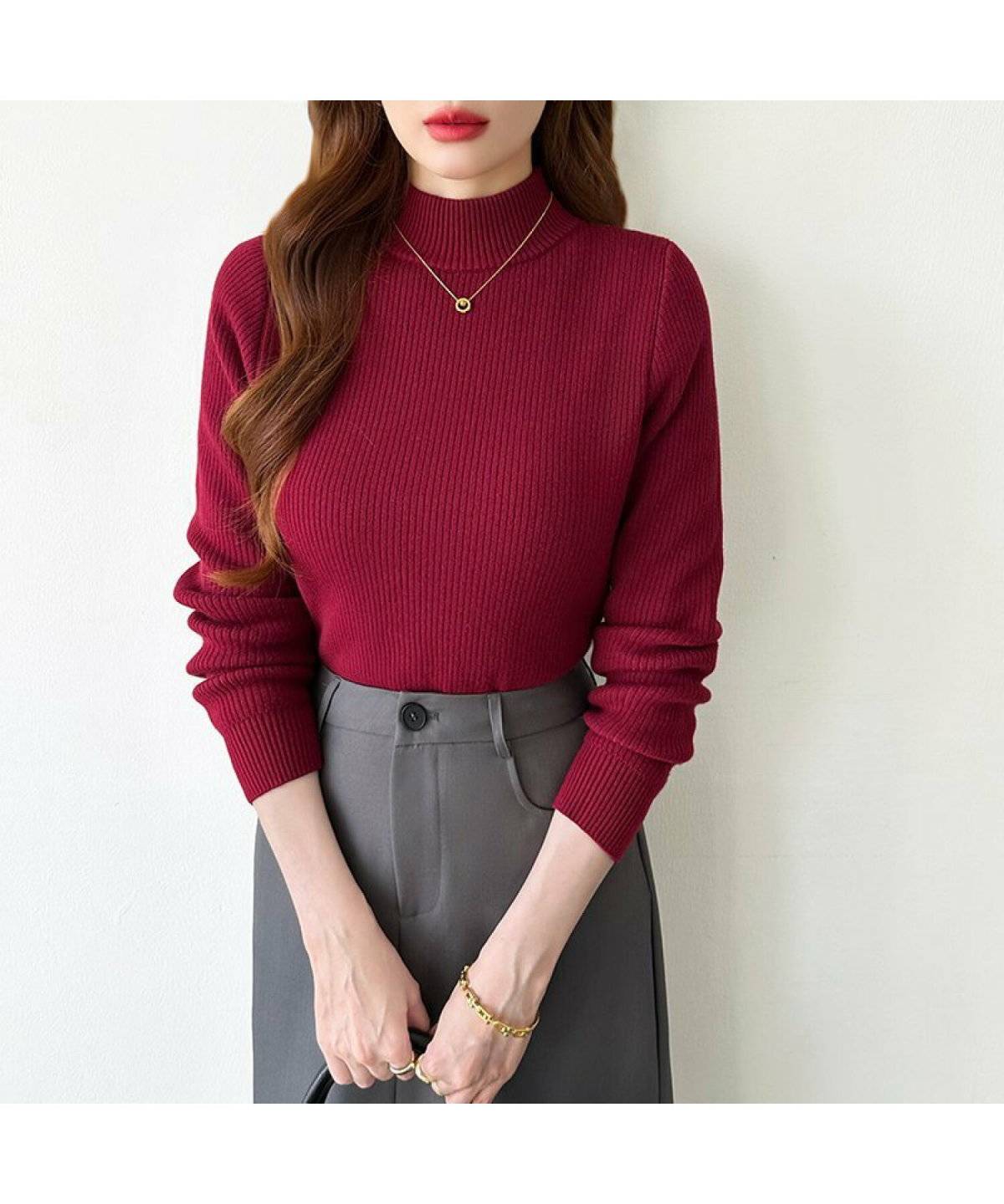 秋冬コーデの女性