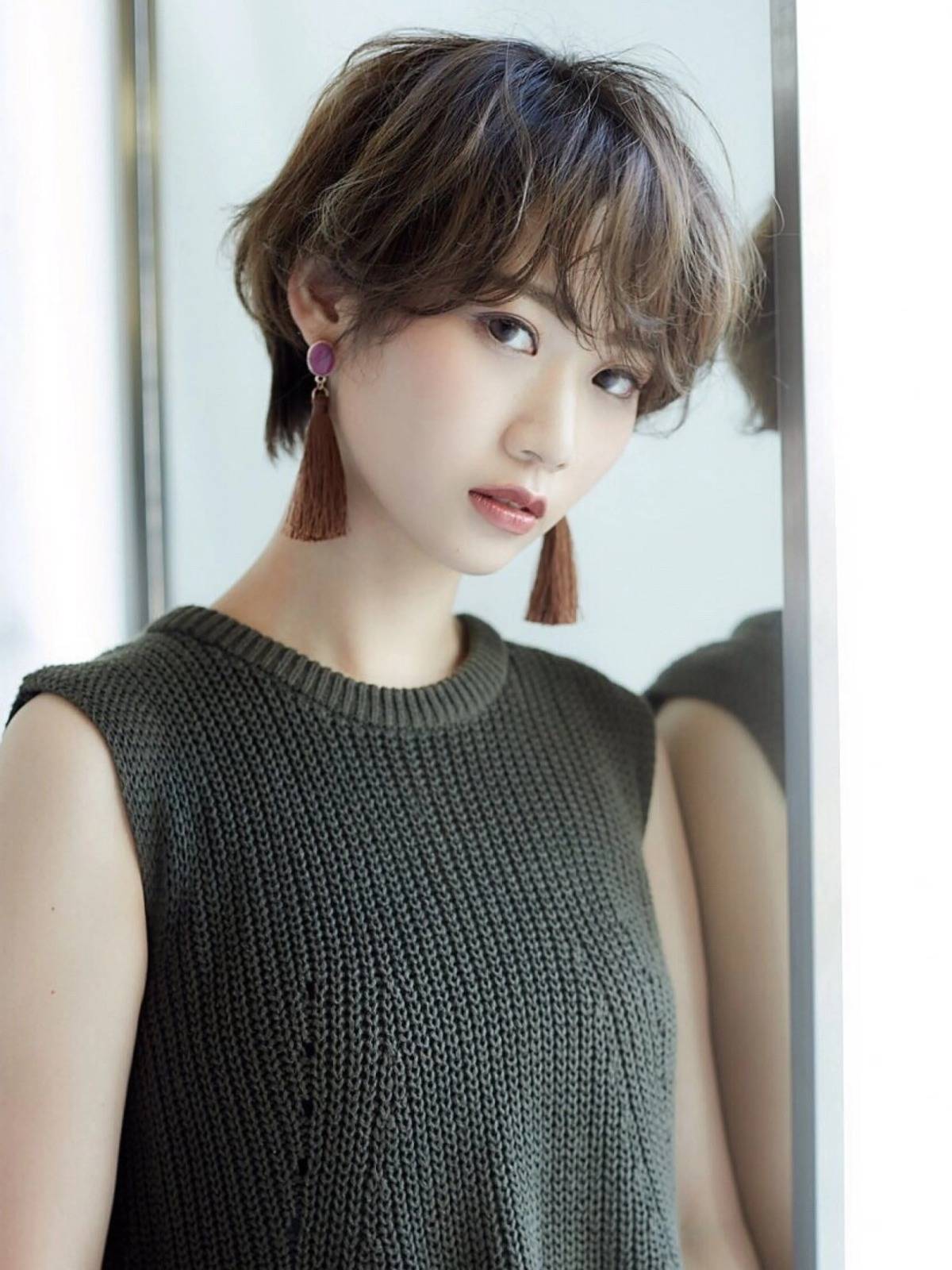 ニュアンスマッシュショート