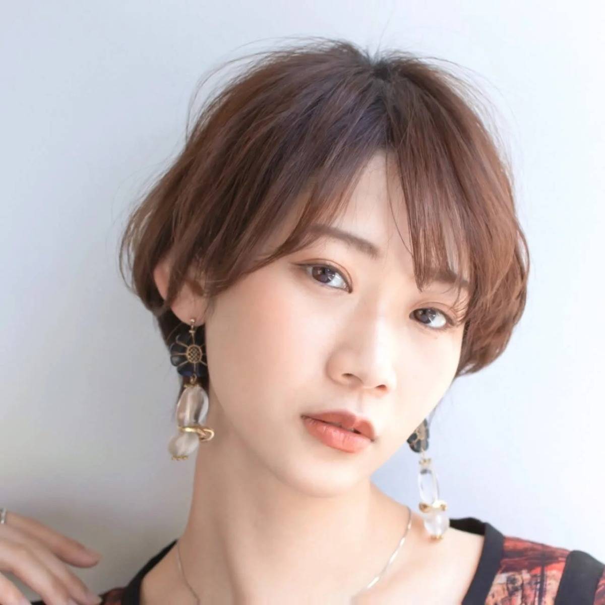 ふんわりひし形ショート