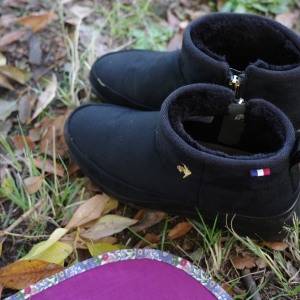 丸みシルエットで女っぽく♪冬の相棒にしたい「ルコックスポルティフ」のあったかムートン