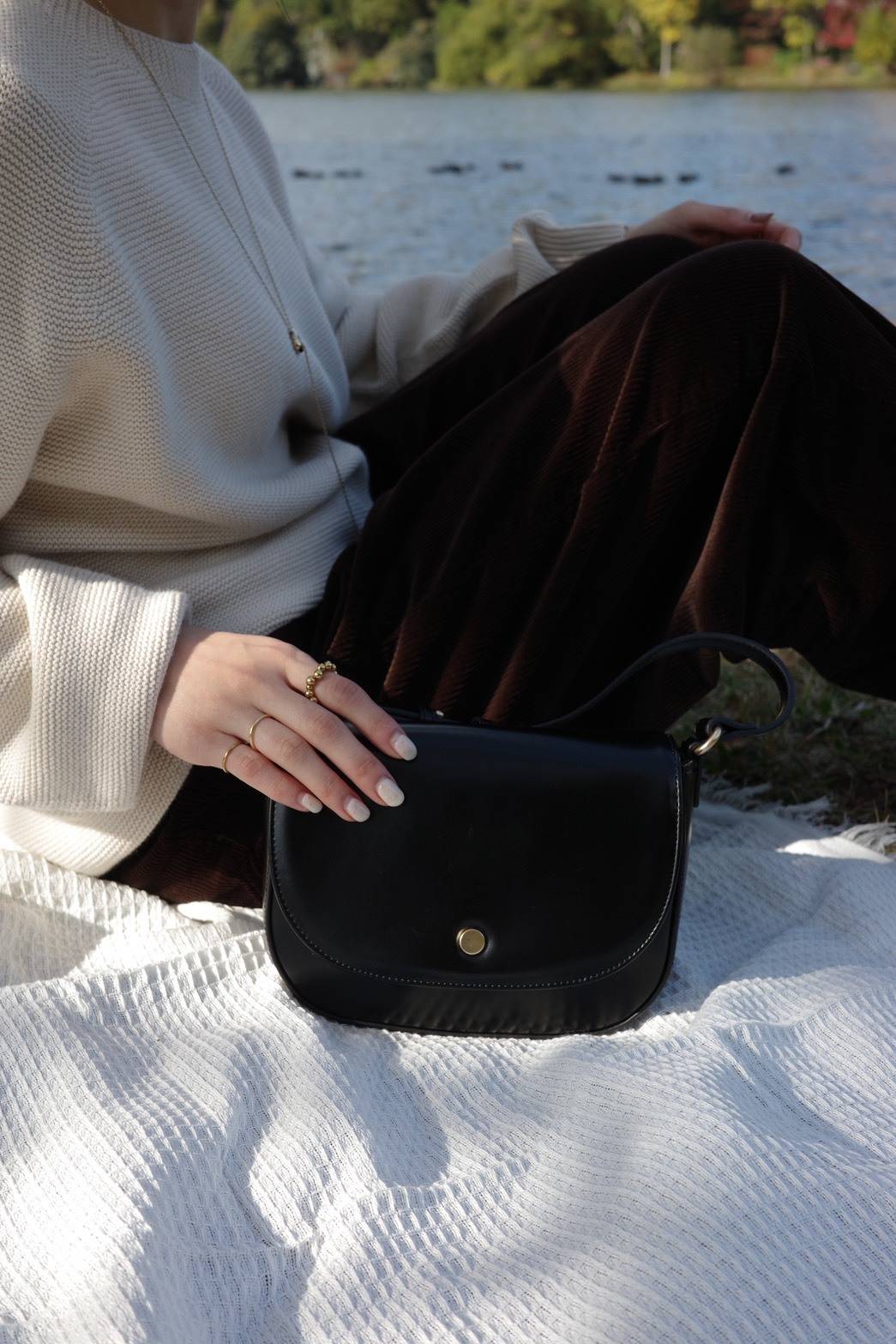 EFOLEの「Flap 2way minibag」