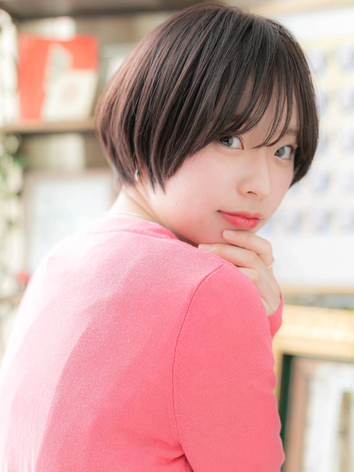 シンプルなまとまりショート