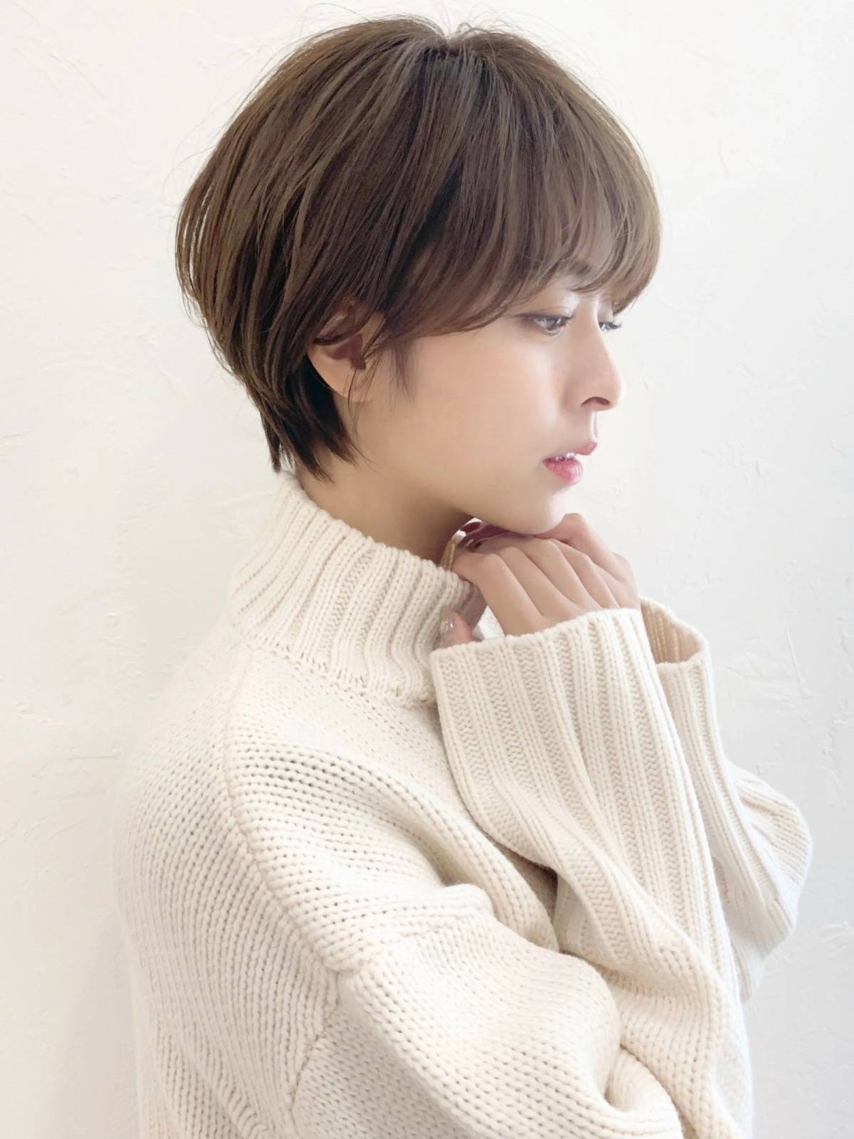 シンプルひし形ショート