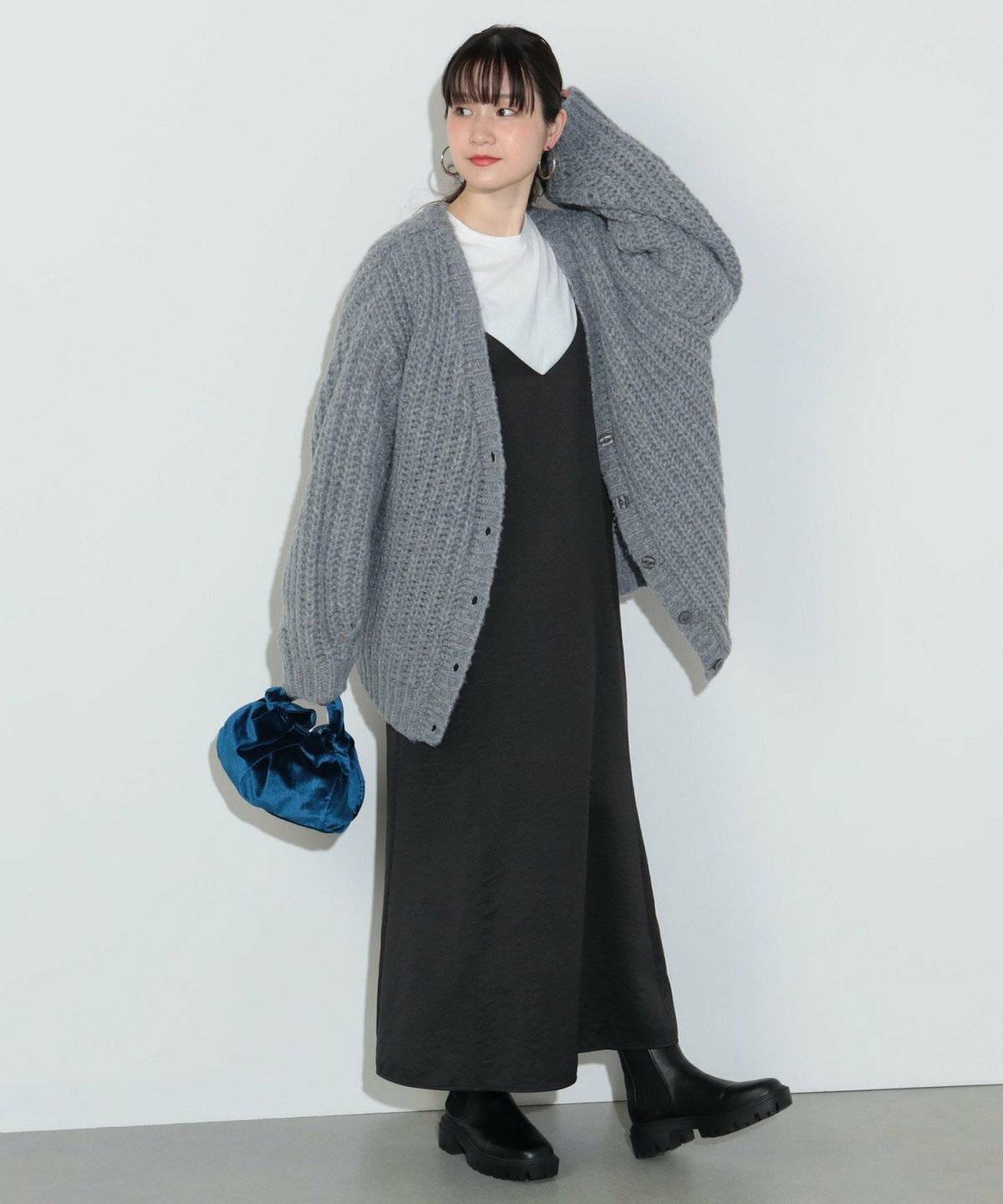 キャミワンピコーデ