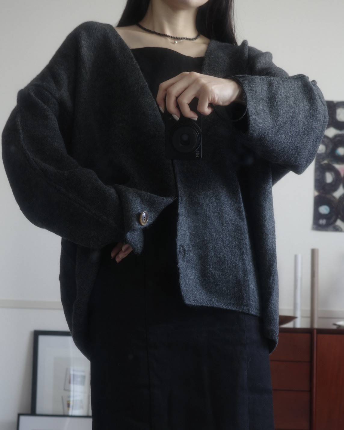 セレクトモカのVネックカーディガン