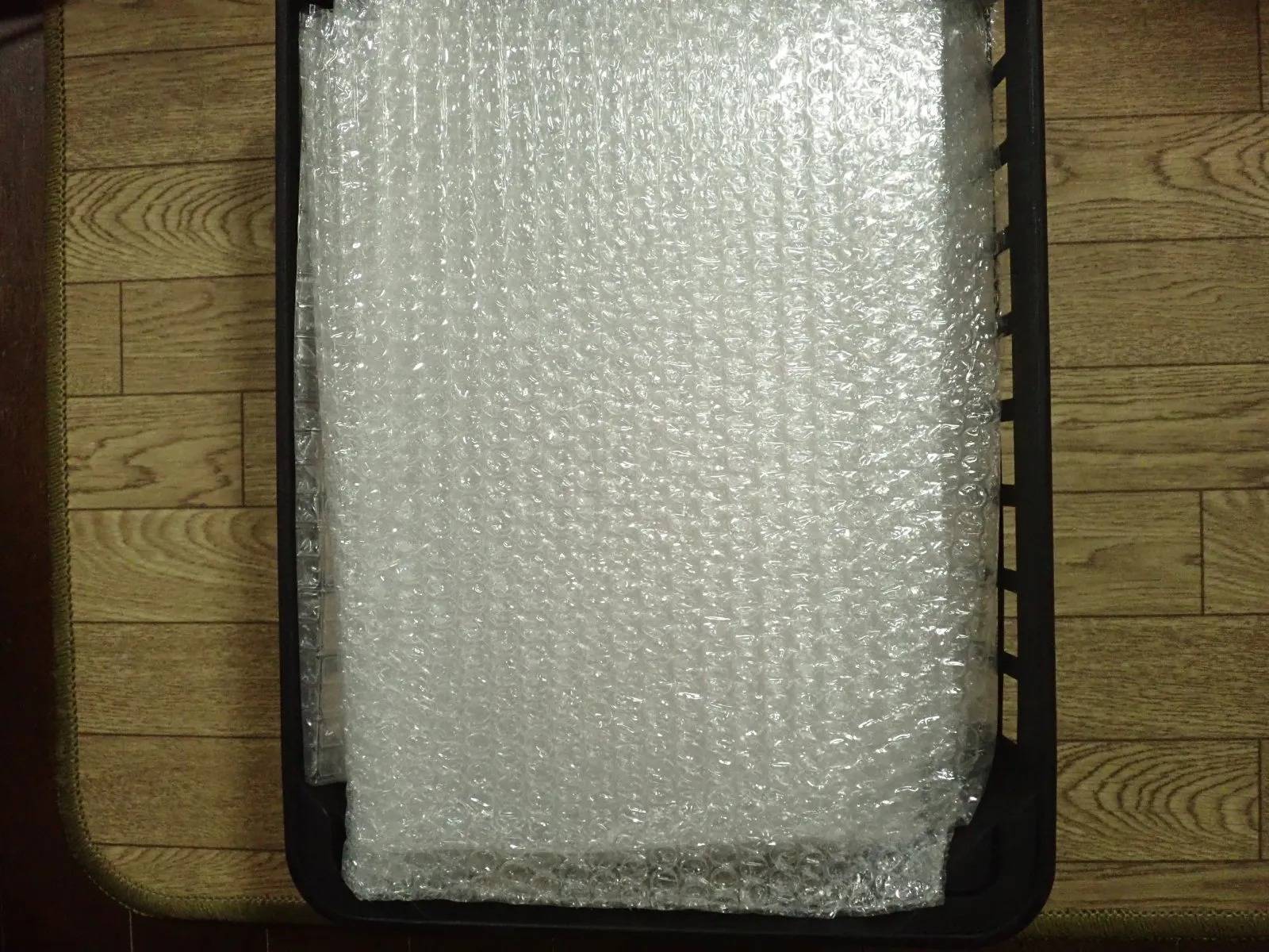 DAISO(ダイソー)：積み重ねできる収納バスケット(40×29.5×13cm)