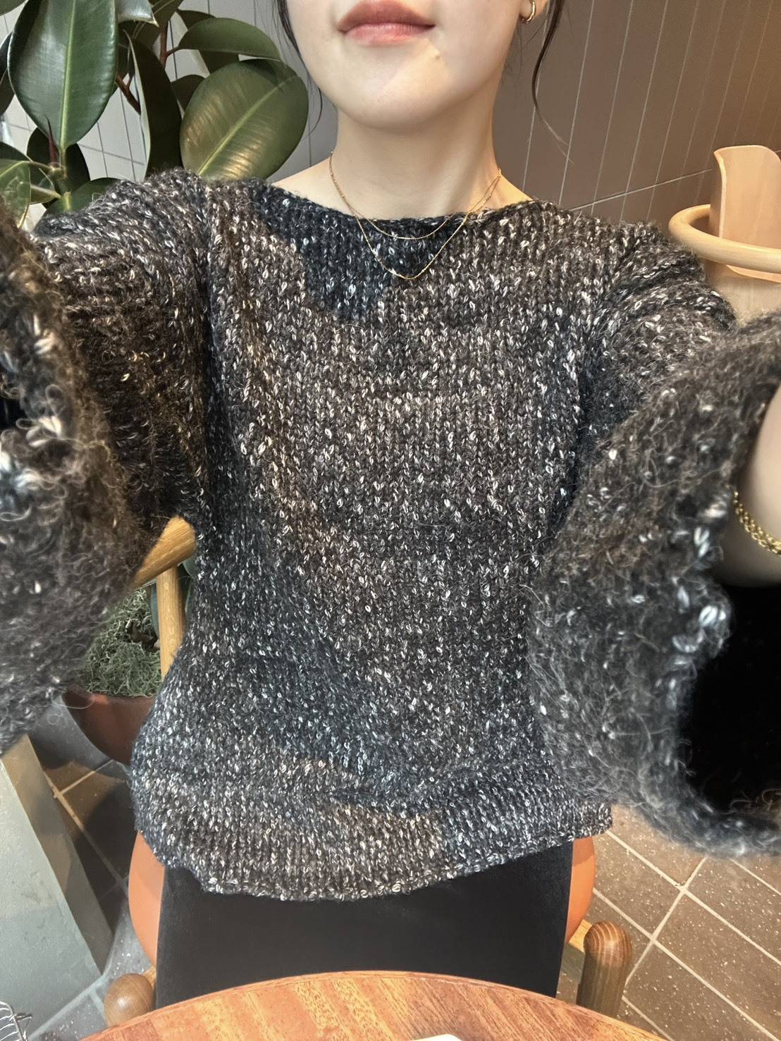 「CONSISTER」の DOGU KNIT TUNIC