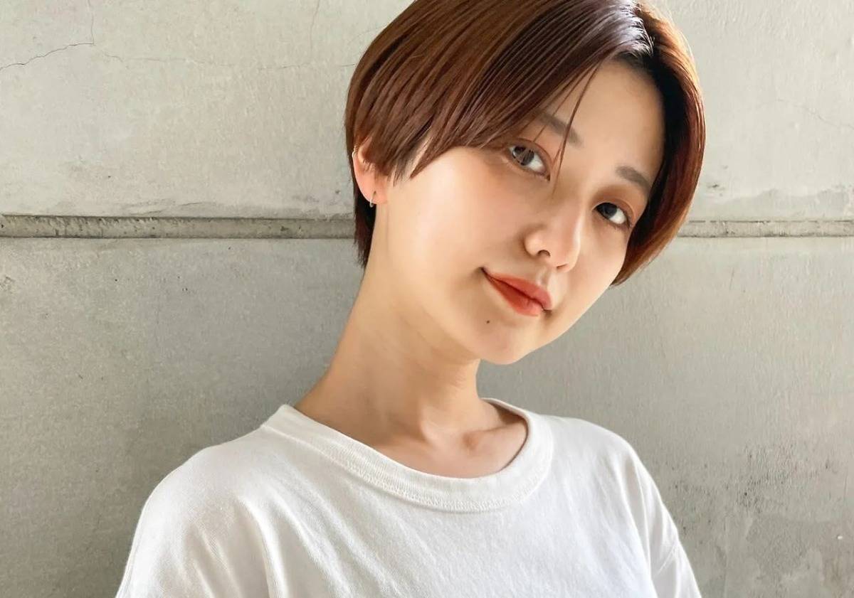 センターパートショート