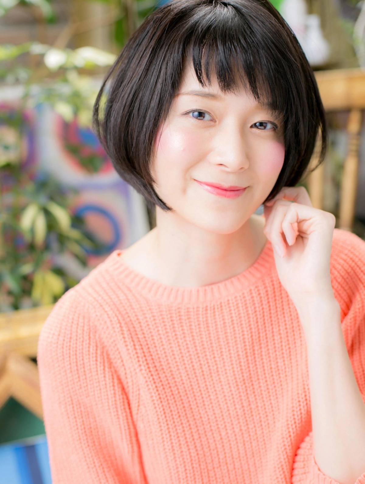 ショートバングのショート