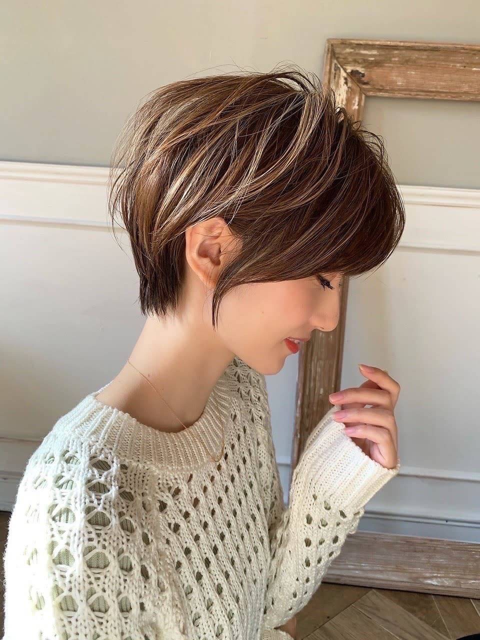 くびれシルエットショート