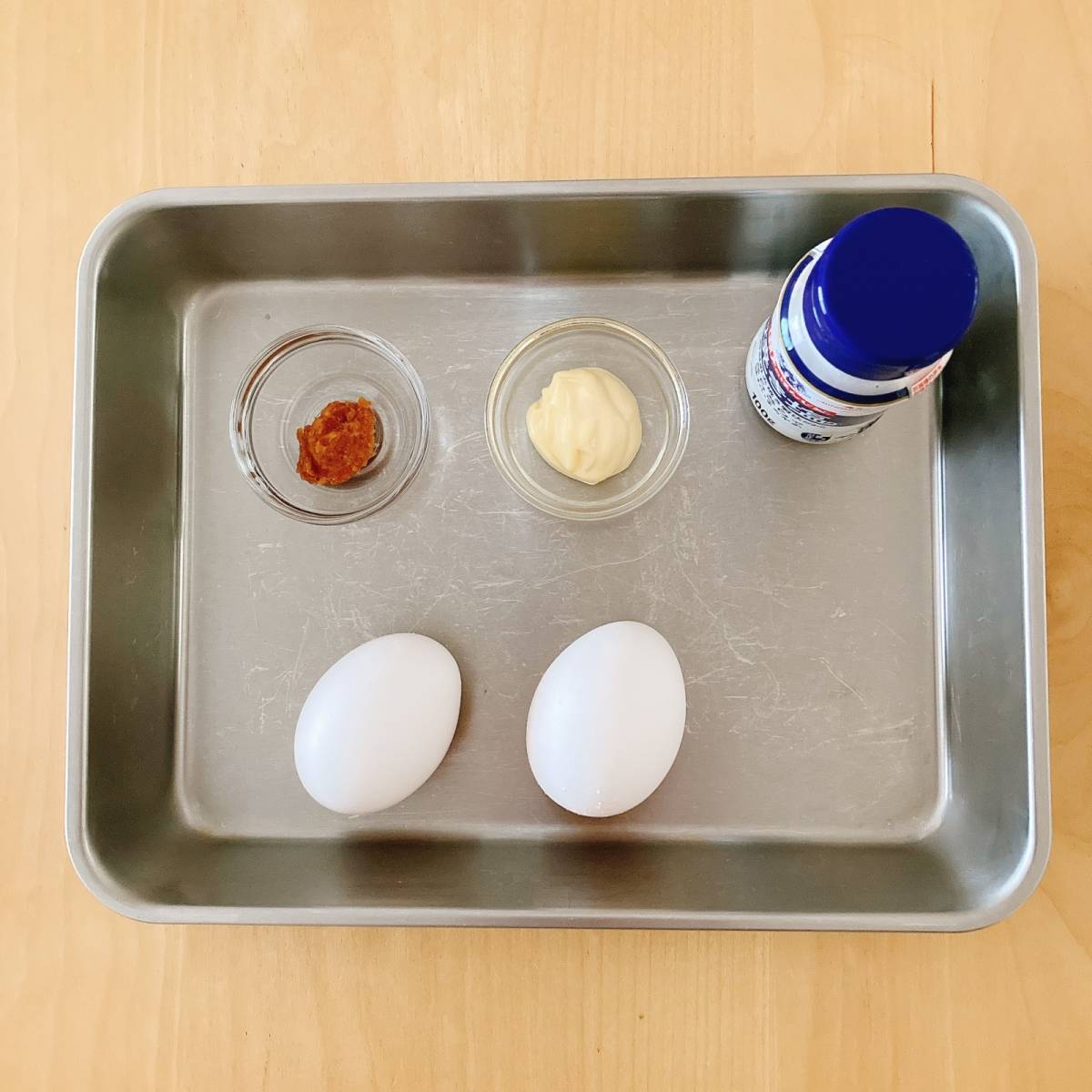 JA全農公式の「ミモザゆでたまご」のレシピ