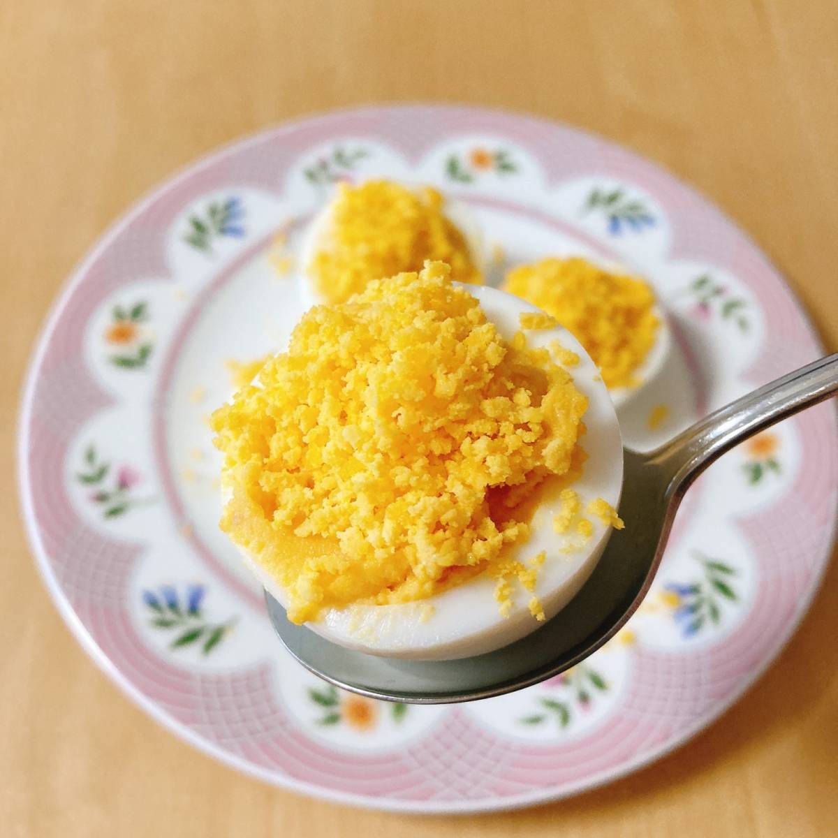 JA全農公式の「ミモザゆでたまご」のレシピ