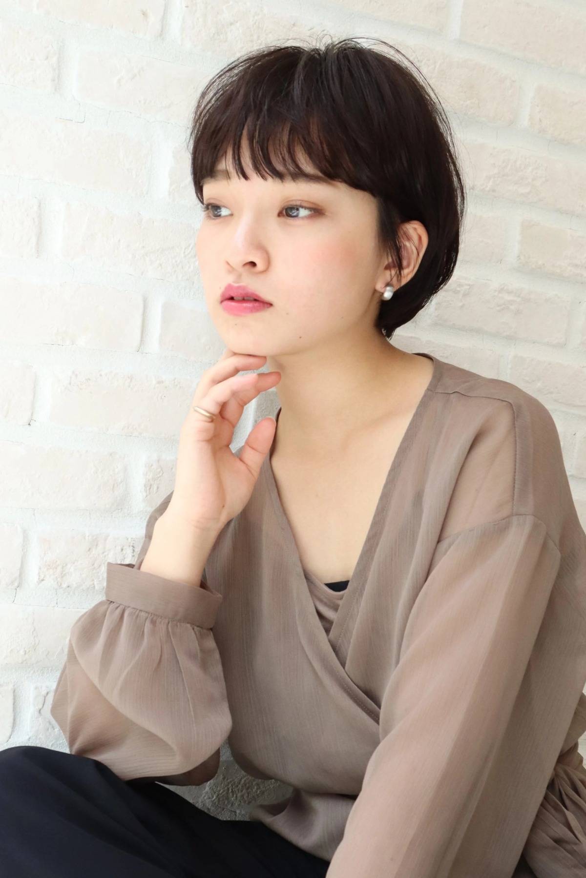 ナチュラルマッシュショート