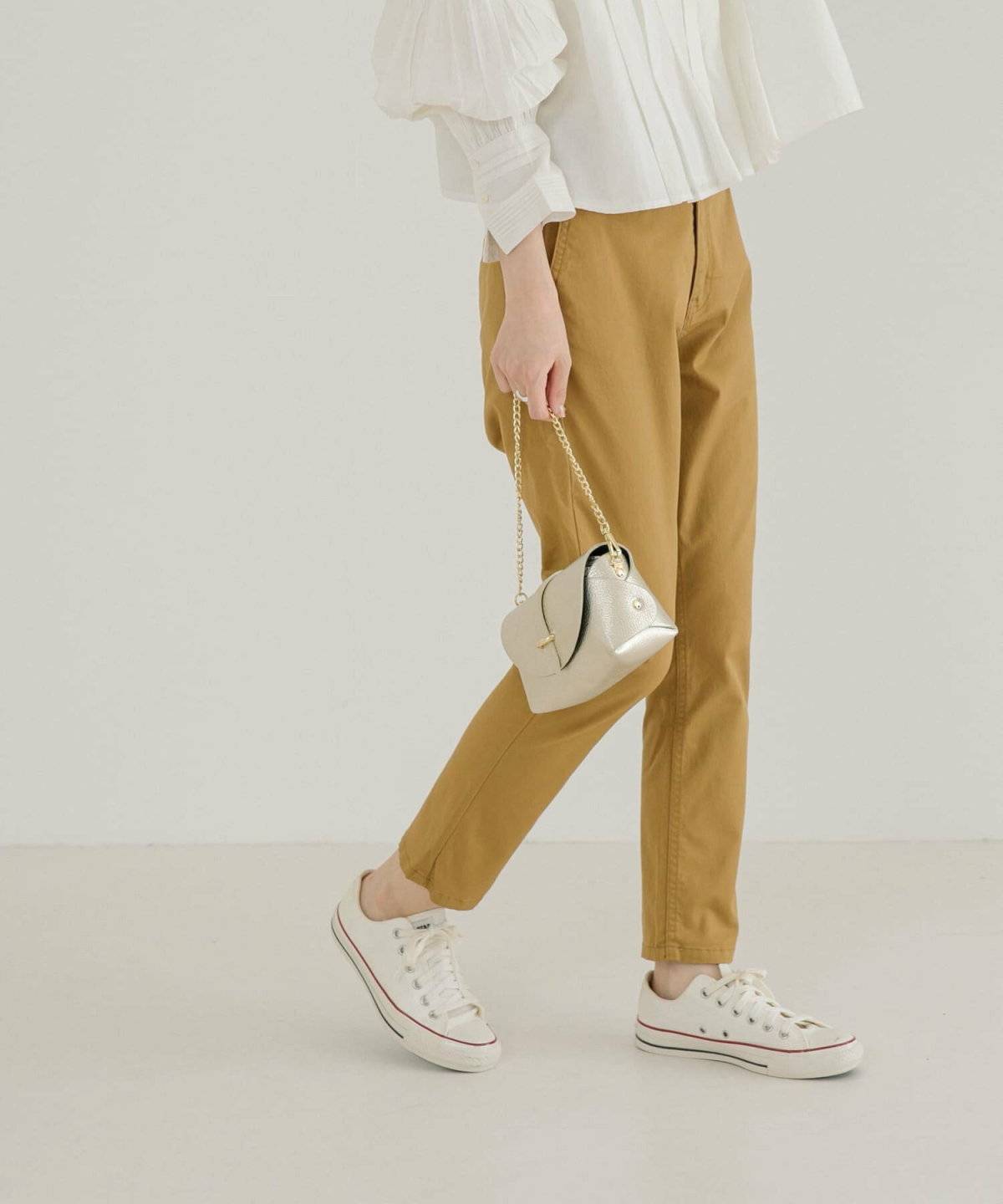 ハイウエストチノパンコーデ