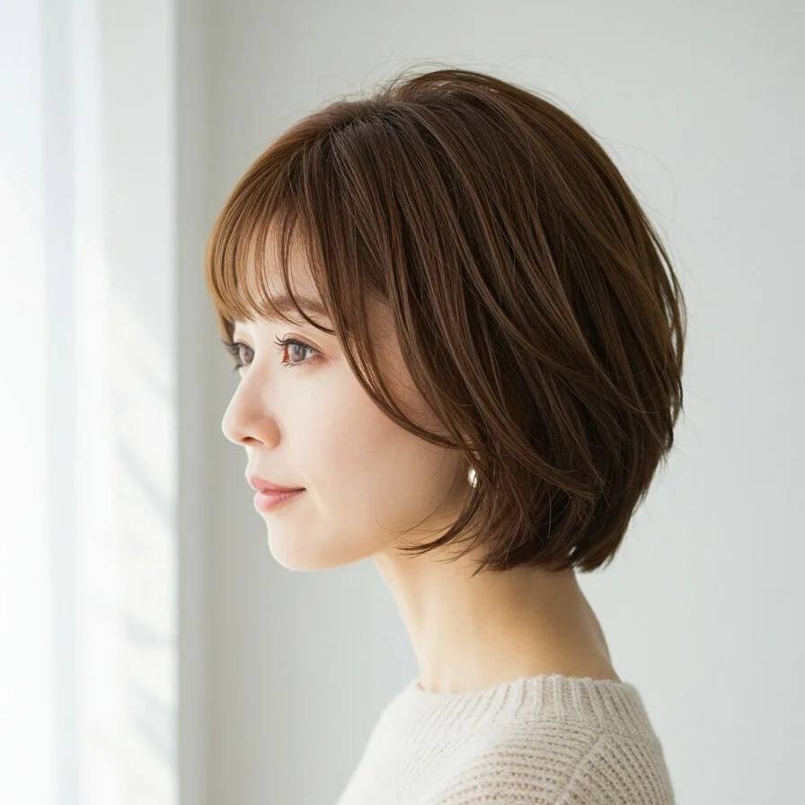 きれいめレイヤーボブ