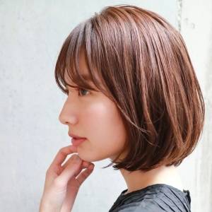 前髪作って垢抜ける！老け顔さんに似合うボブヘア5選〜2025年初冬〜
