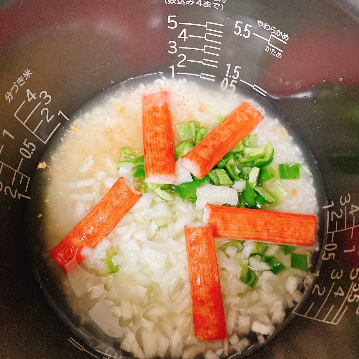 いちまさ公式の「サラダスティックでピラフ」のレシピ