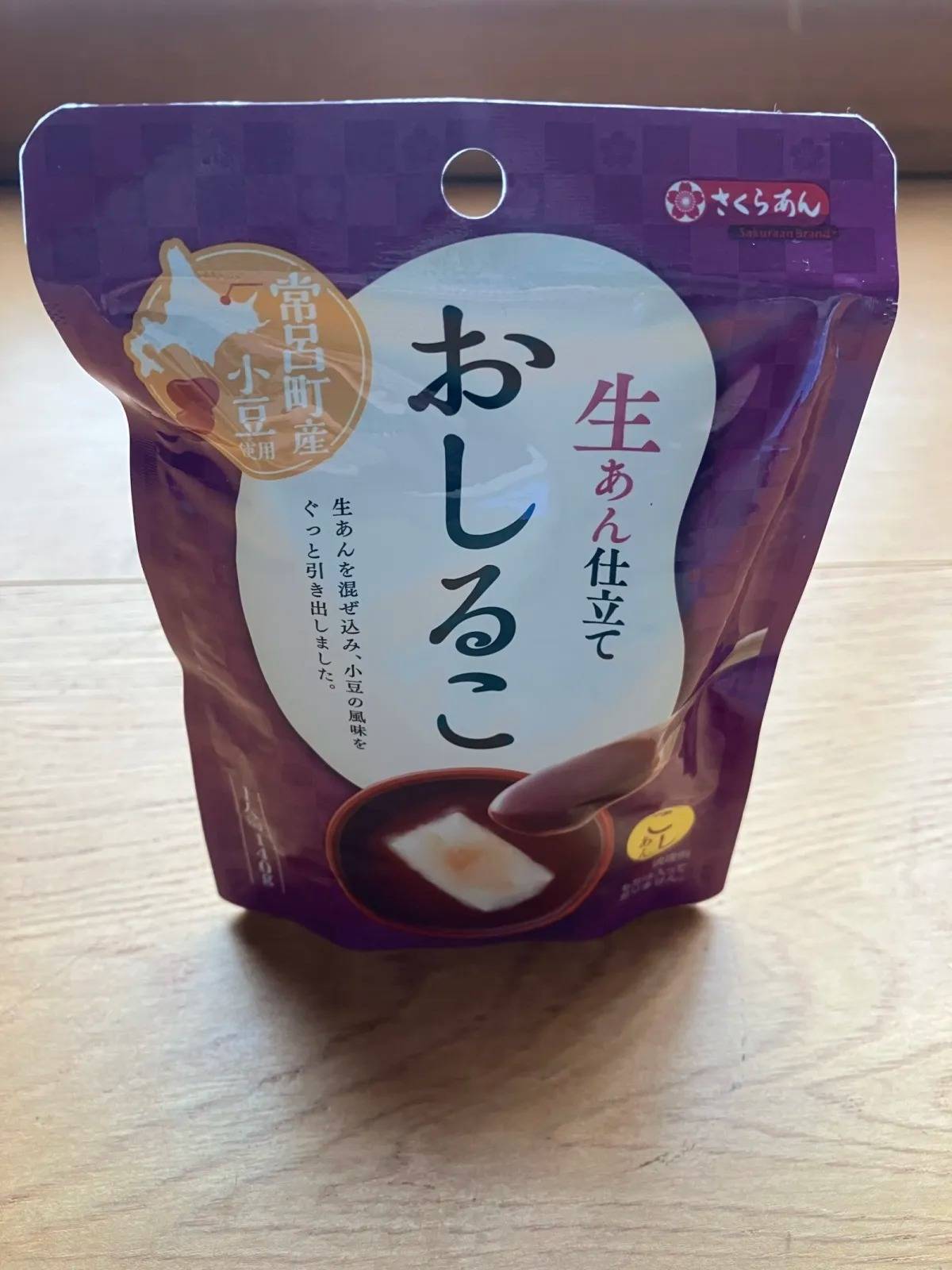 DAISO(ダイソー)：さくらあん 生あん仕立ておしるこ 140G
