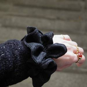 結ぶだけでドレッシーな雰囲気に♡まとめ髪を格上げしてくれる「France Luxe」のシュシュ