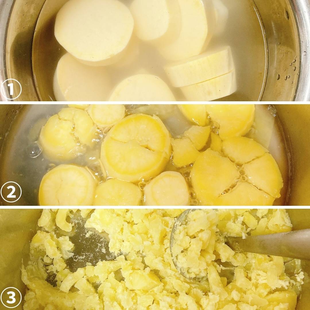 JAグループ公式の「静岡県「フルーツきんとん」JA掛川市 女性部 手づくり工房」のレシピ