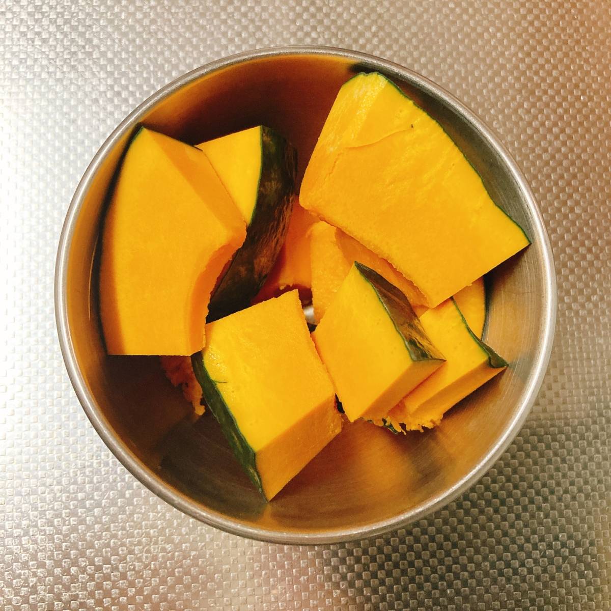 JAグループ公式の「かぼちゃしめじほうれん草のうま煮」のレシピ