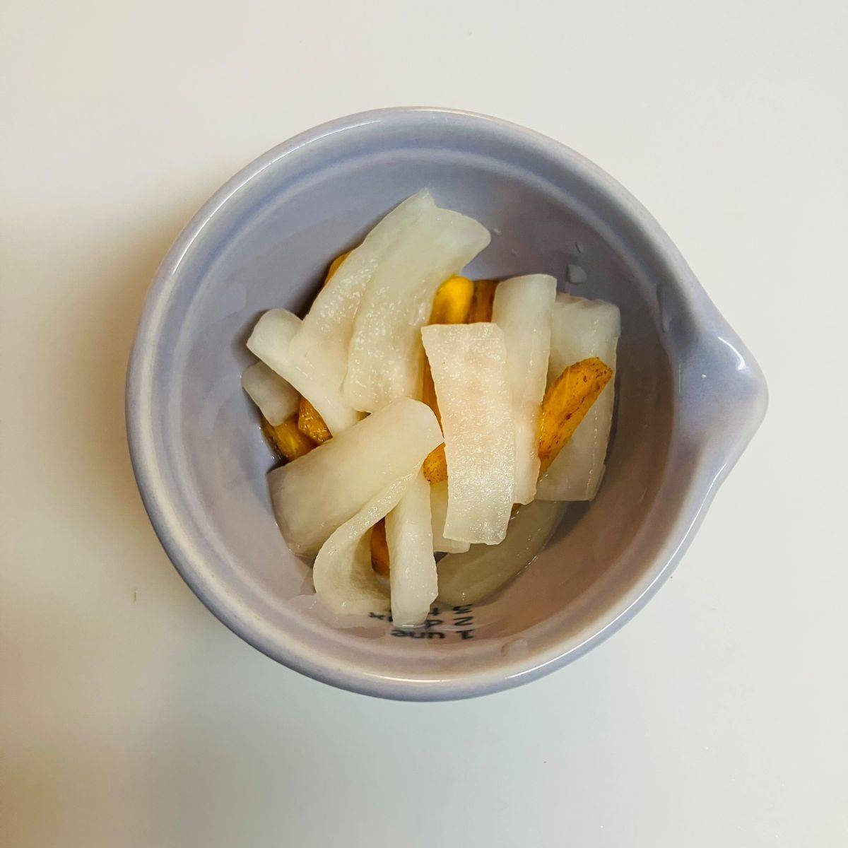 JAグループ公式の「柿と大根のさっぱりなます」のレシピ