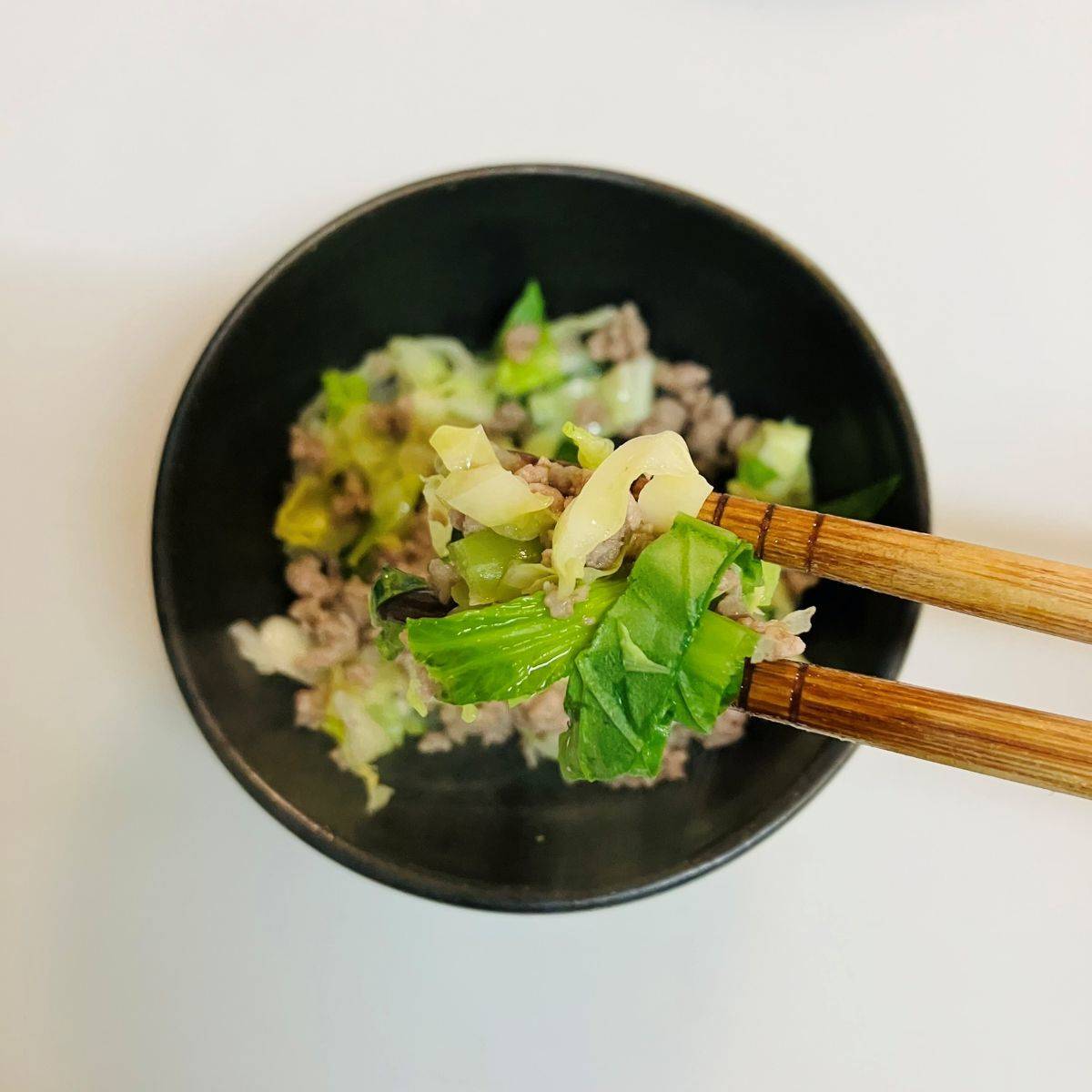 JAグループ公式の「☆キャベツとひき肉炒め☆味付けは塩こしょうだけ」のレシピ