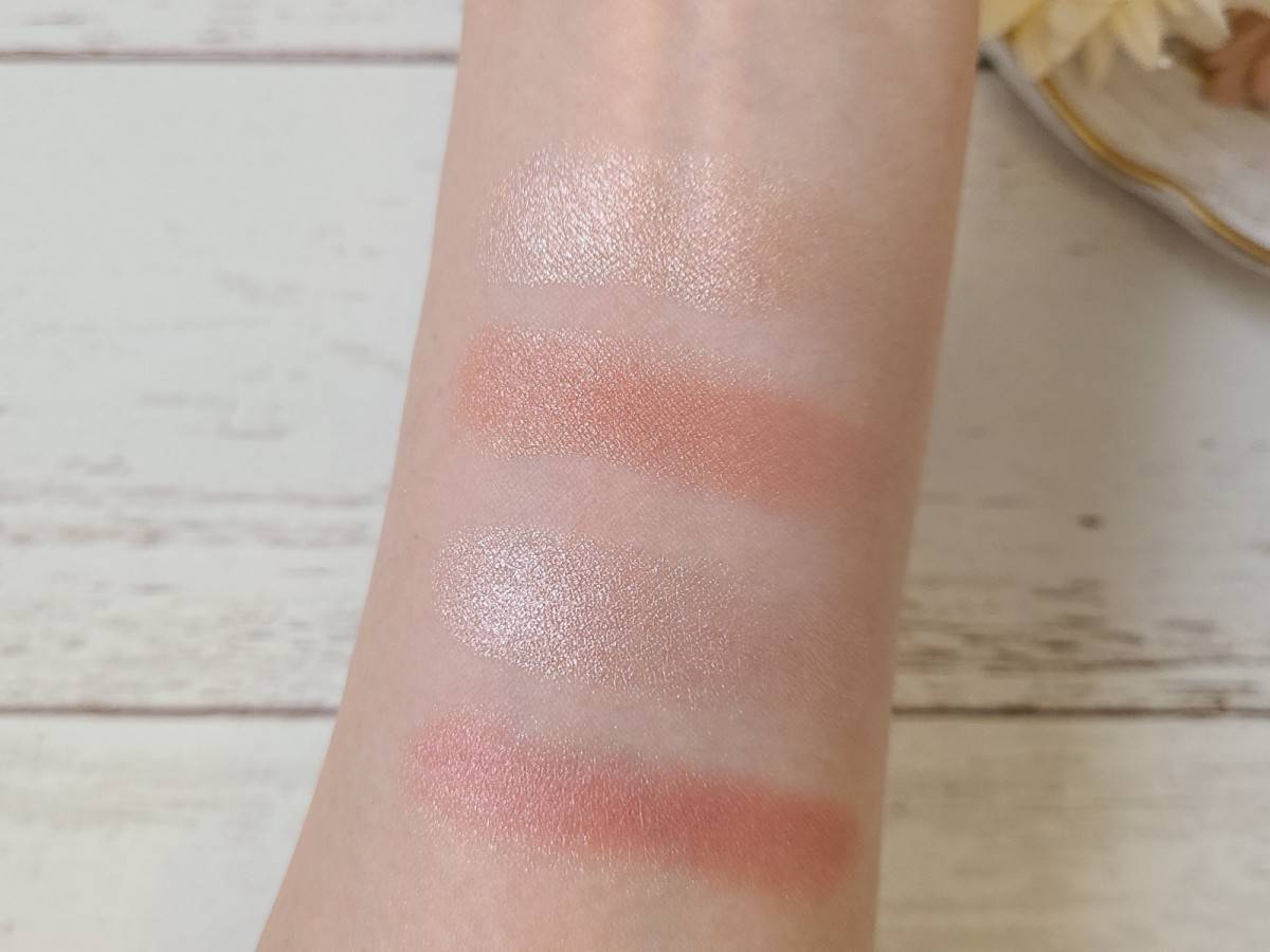 フェイスグロウカラー2色比較