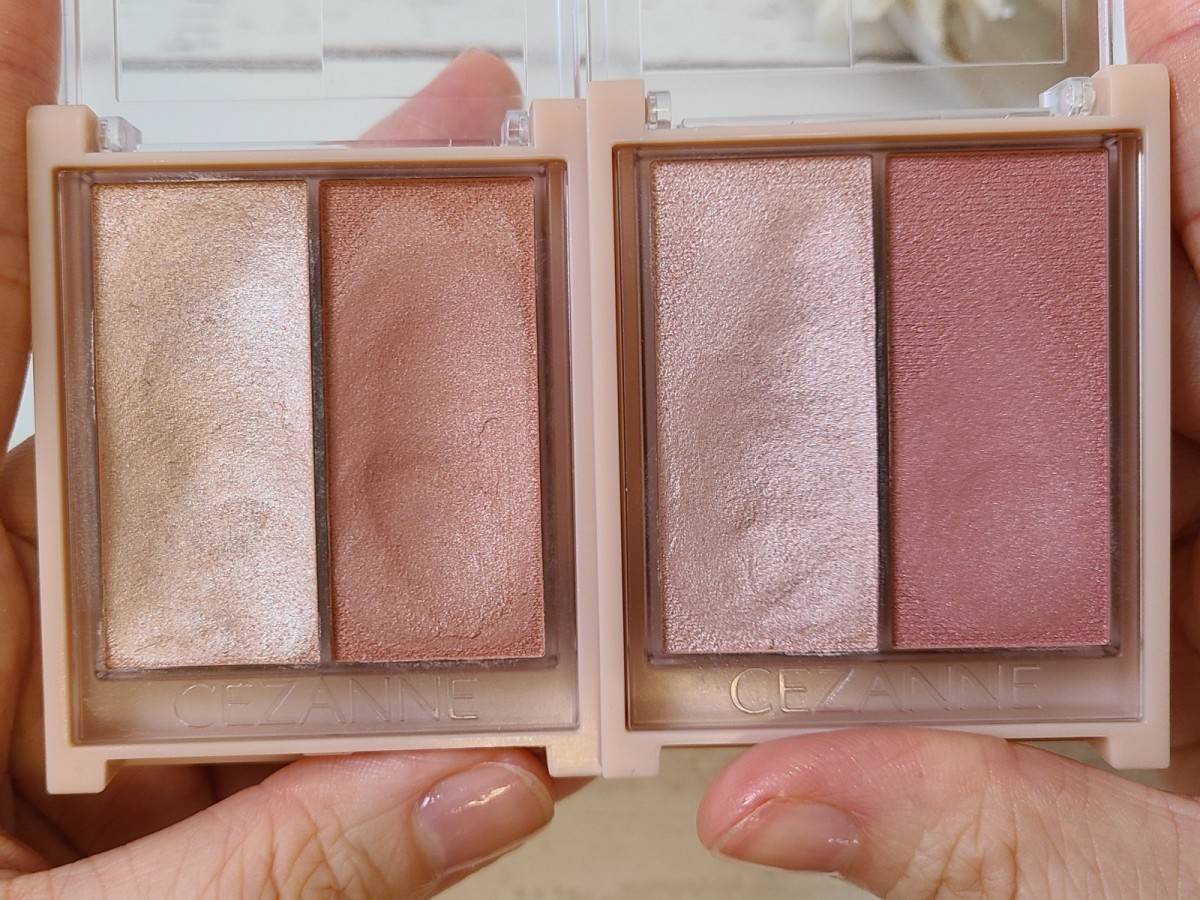 フェイスグロウカラーフタ開け