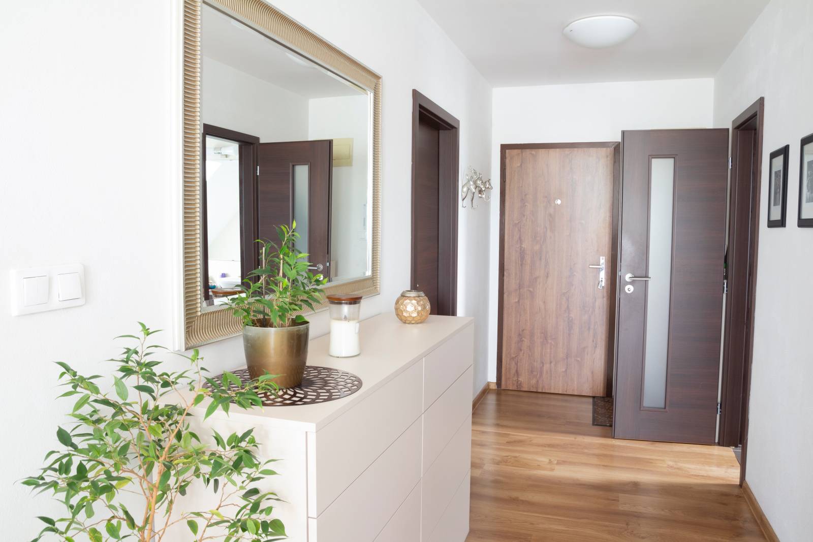 厄除け　玄関　鏡