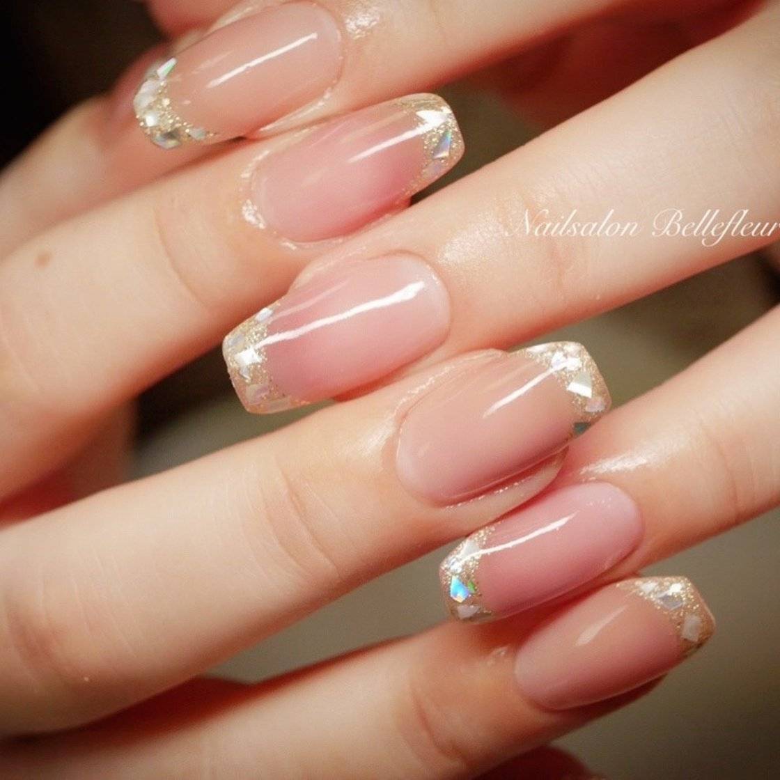 ミルキーピンクネイル