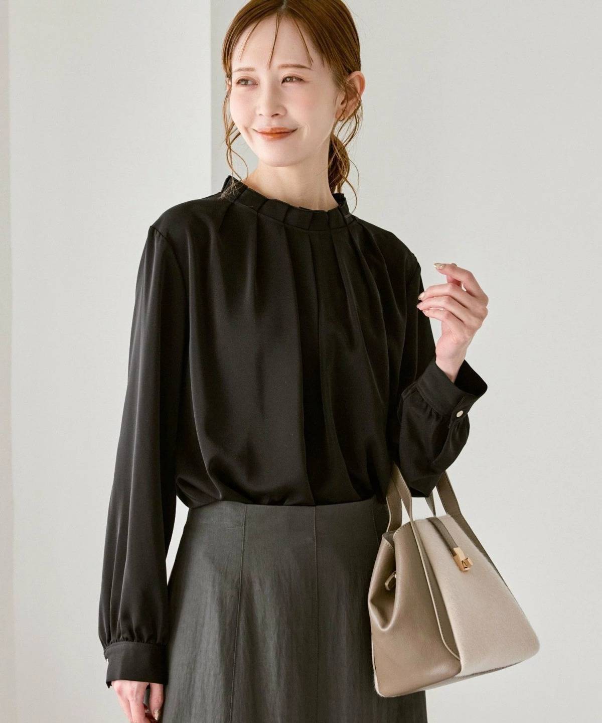 ROPE' PICNIC 多機能タックブラウス