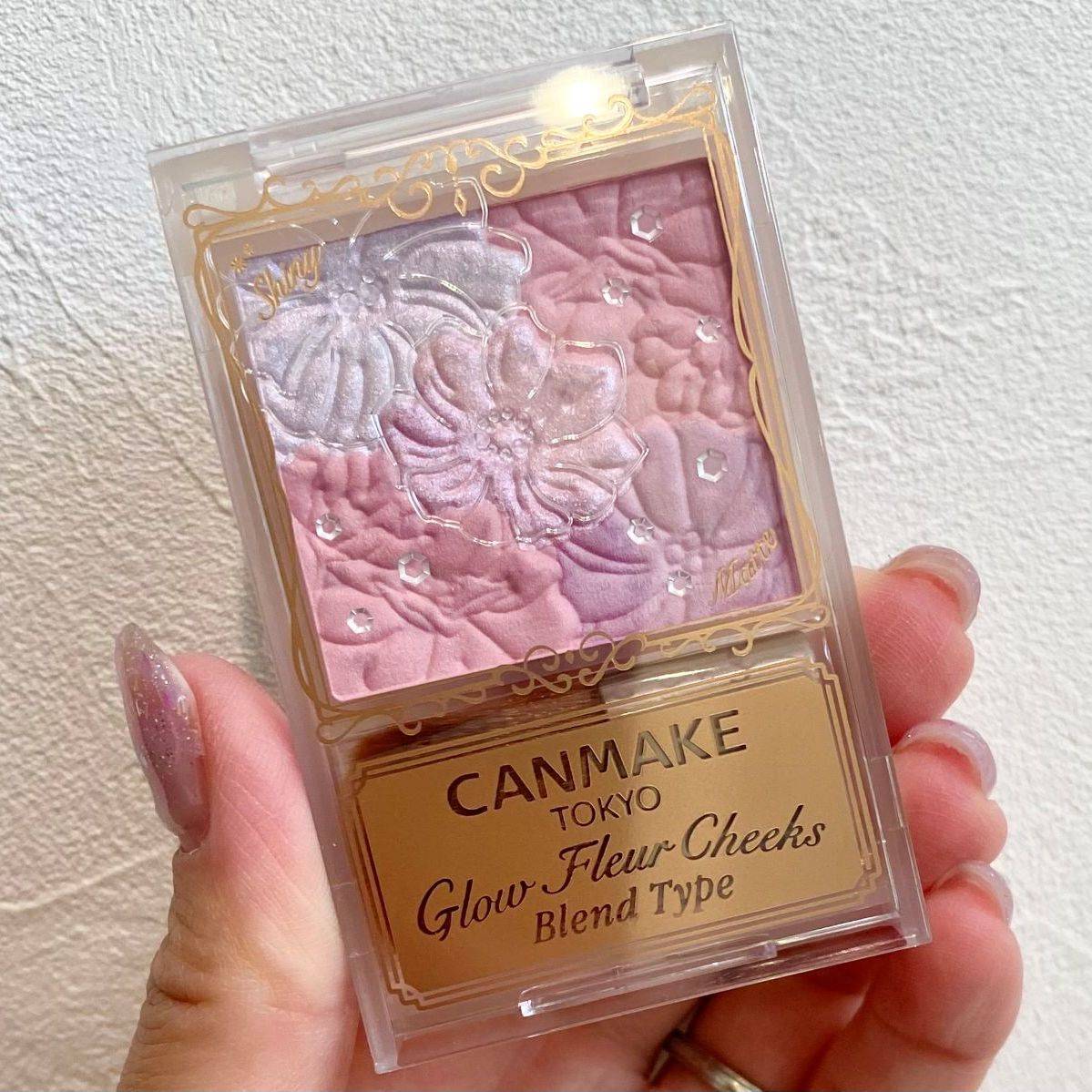 CANMAKE グロウフルールチークス(ブレンドタイプ) B03ラベンダードリーム