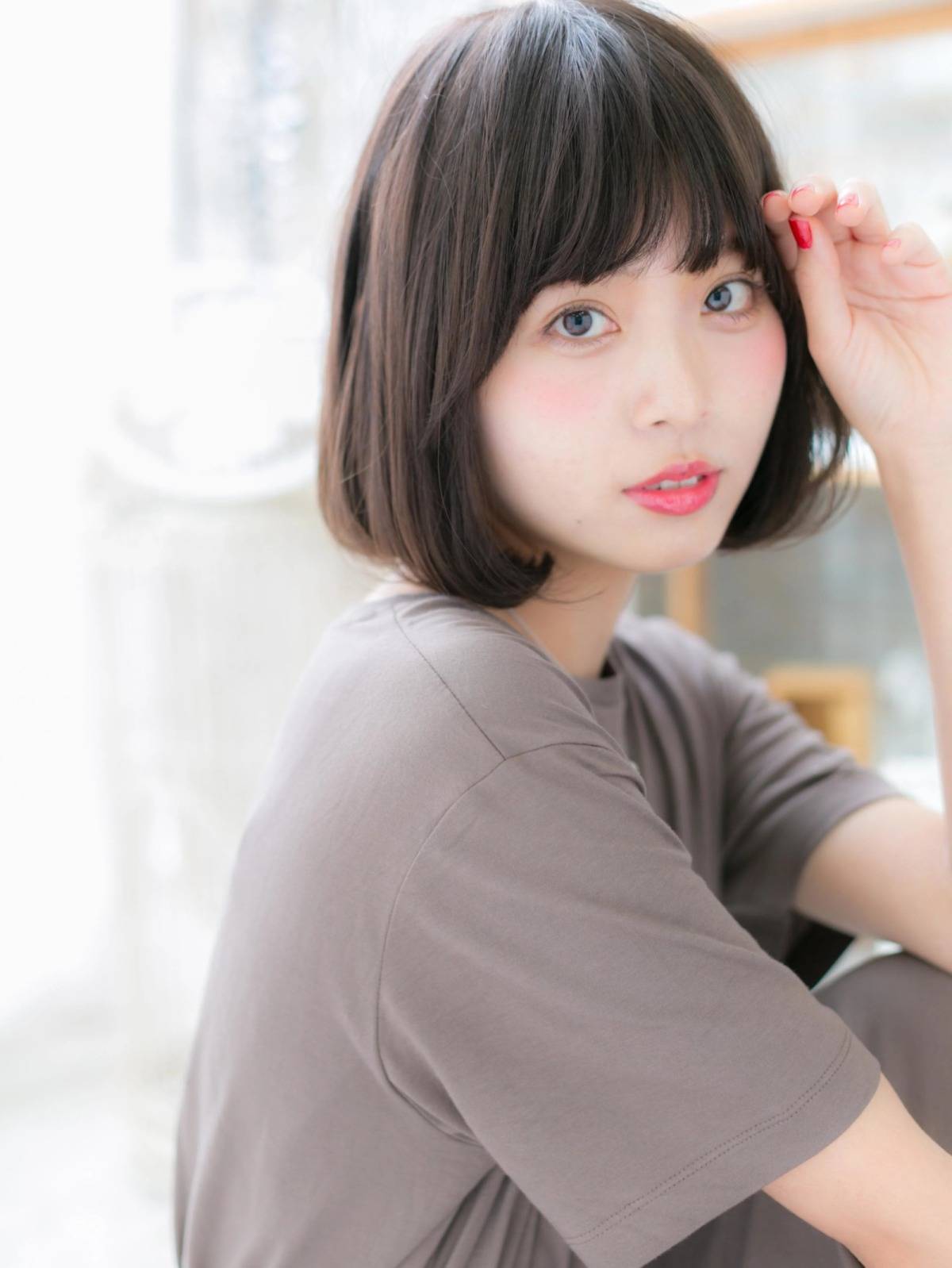 大人可愛いワンカールボブ