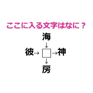 速答できた人、頭脳レベル高すぎだよ。□に入る漢字はなに？【漢字穴埋めクイズ】