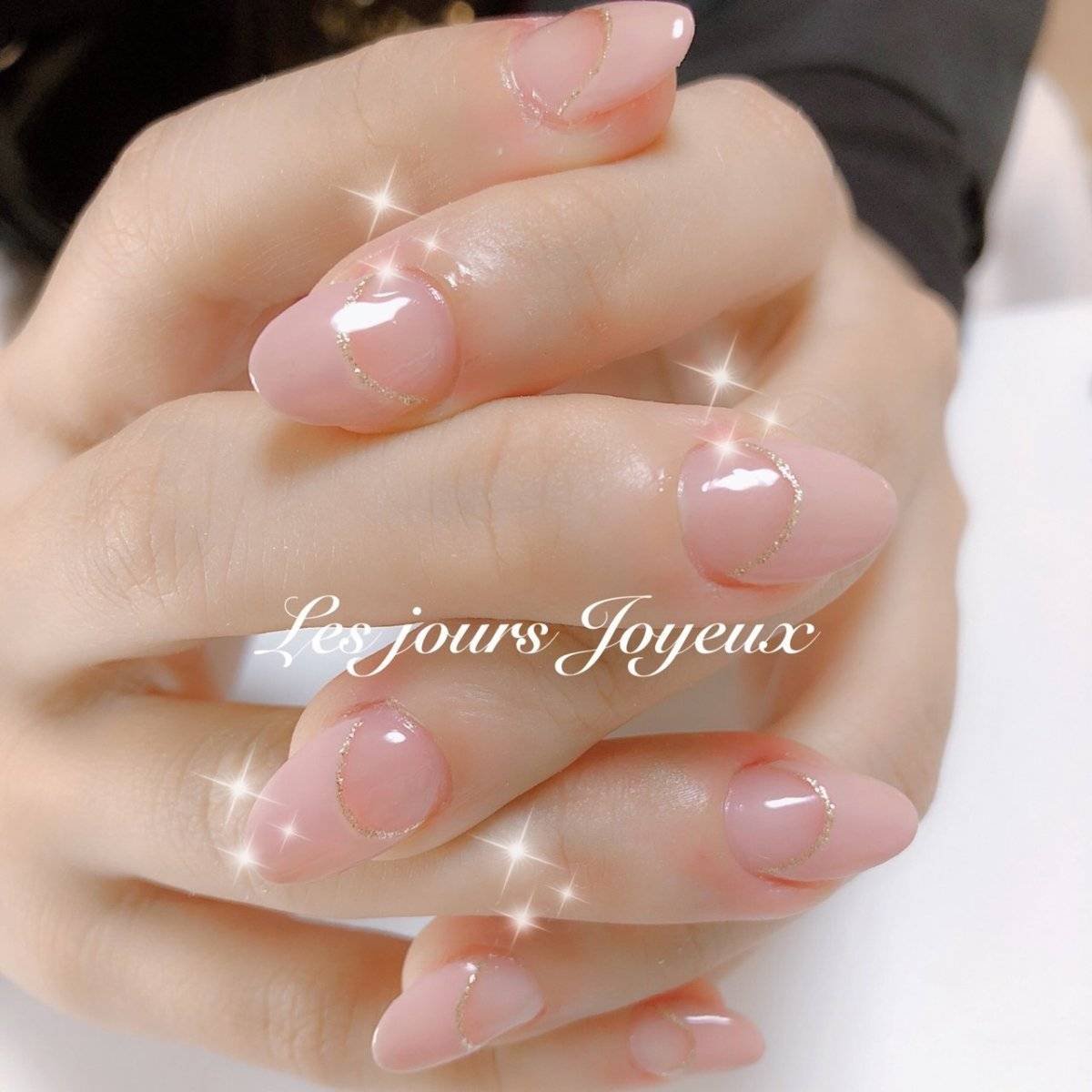 ヌーディーピンクネイル