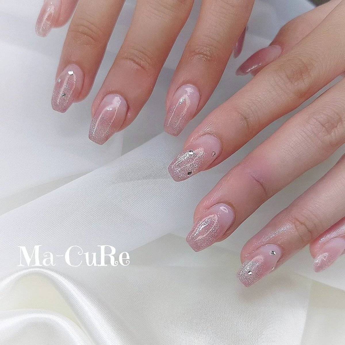 ヌーディーピンクネイル