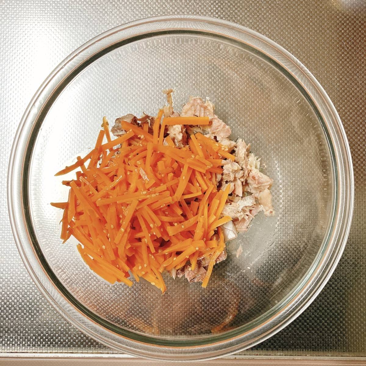 キョクヨー公式の「「さば水煮」缶のもやしナムル和え」のレシピ