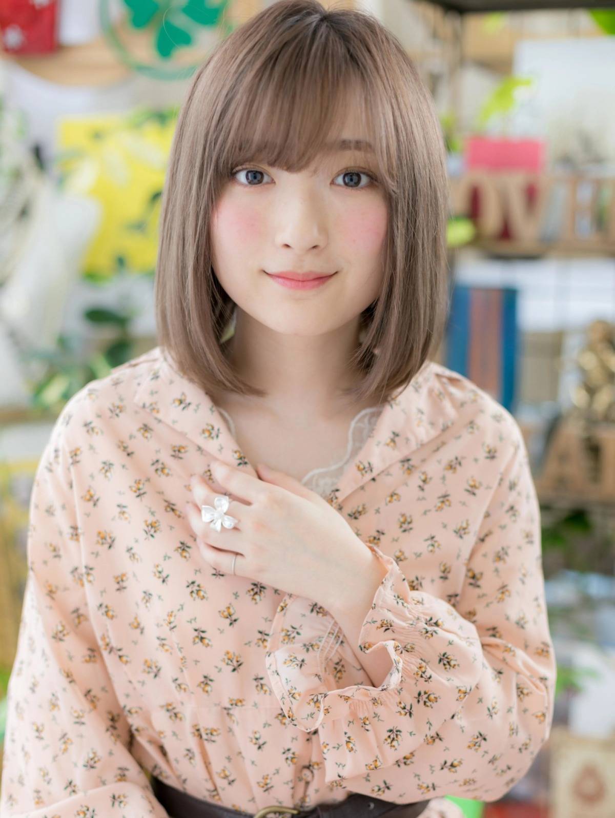 シンプルストレートボブ