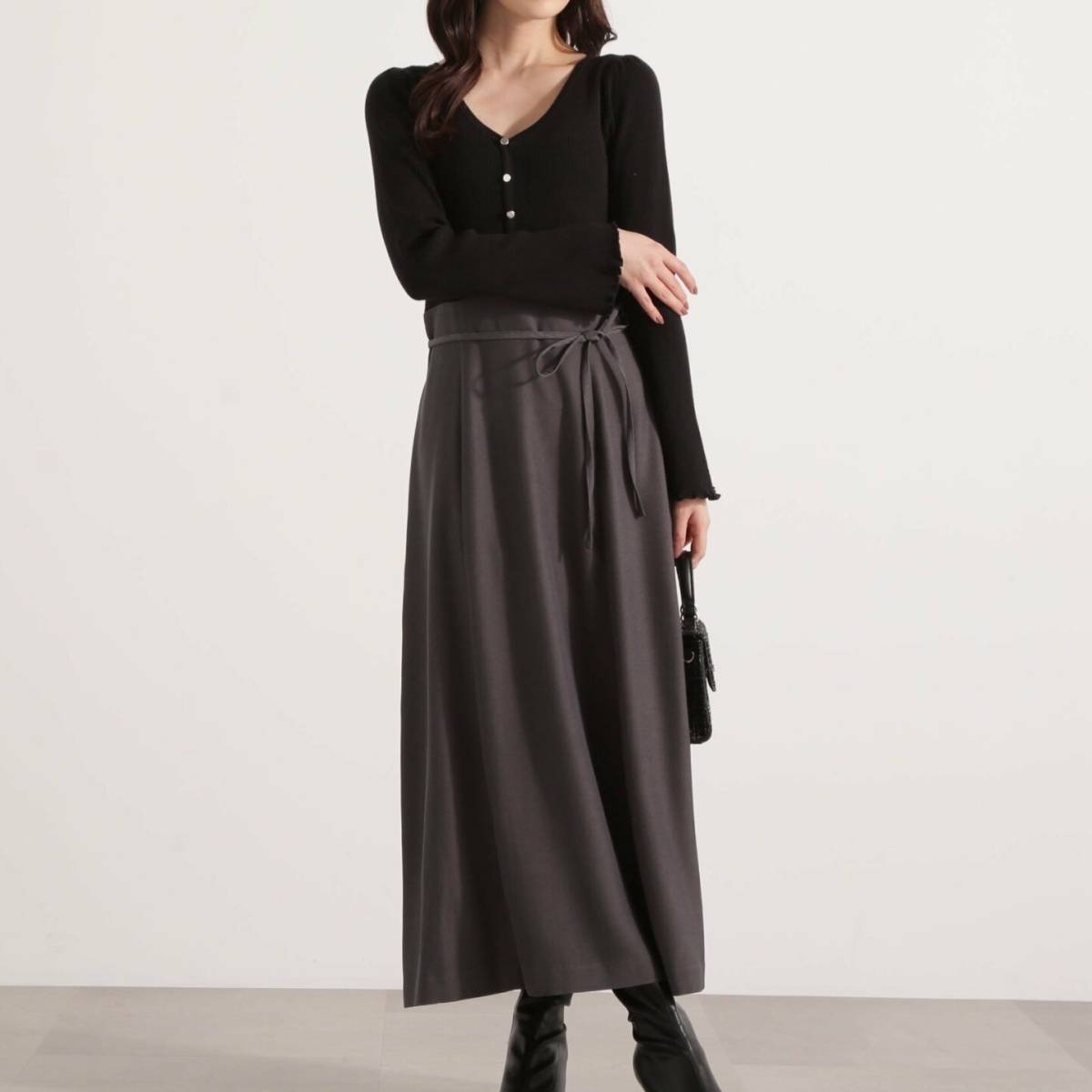 PROPORTION BODY DRESSING ニットドッキングレディーワンピース