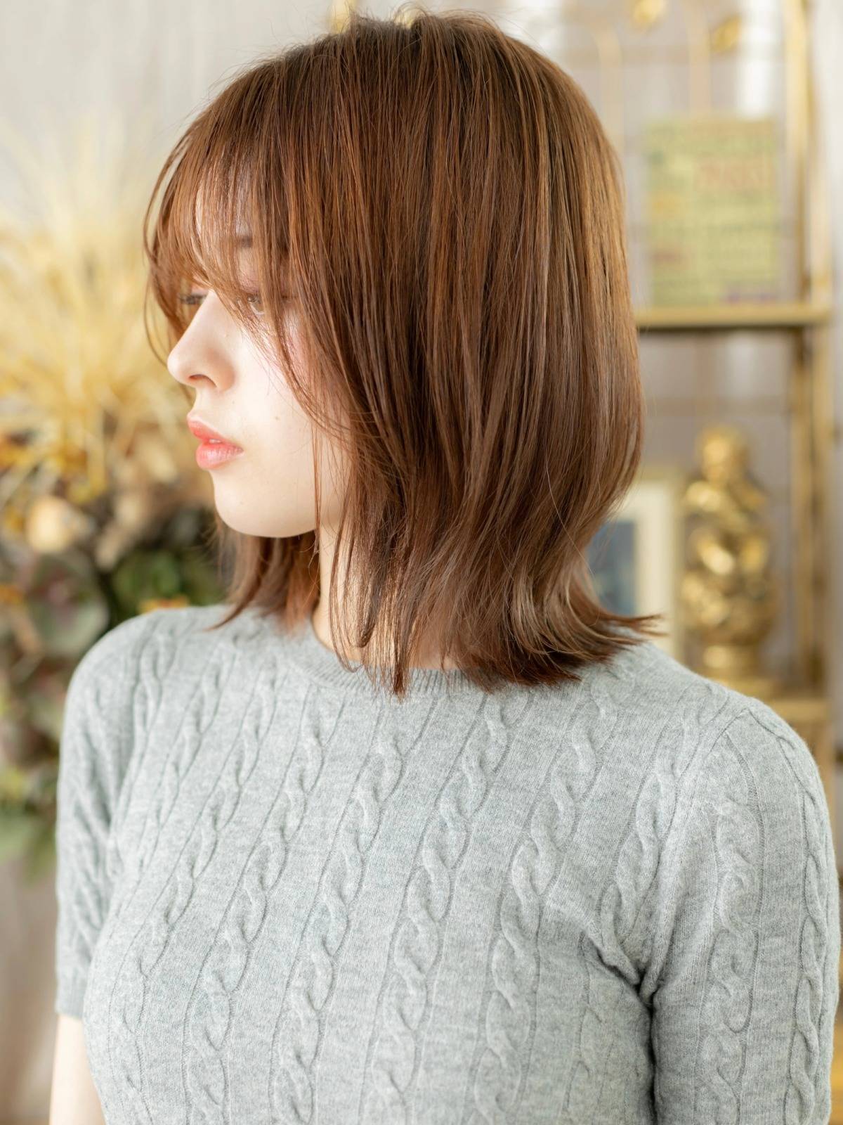 フェミニンくびれボブ