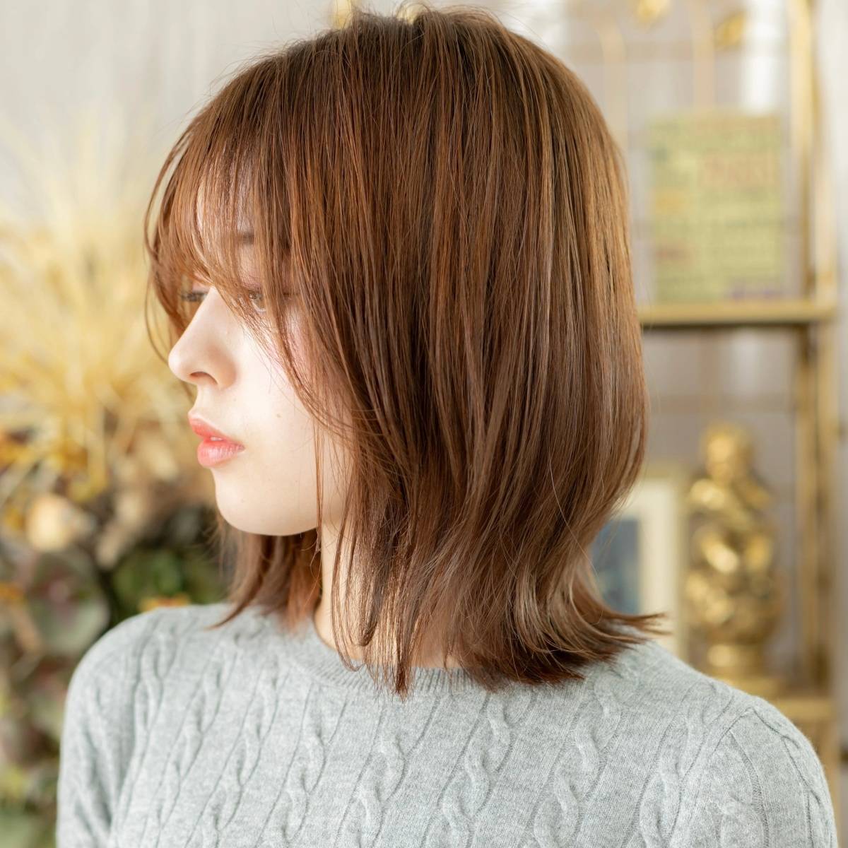 フェミニンくびれボブ