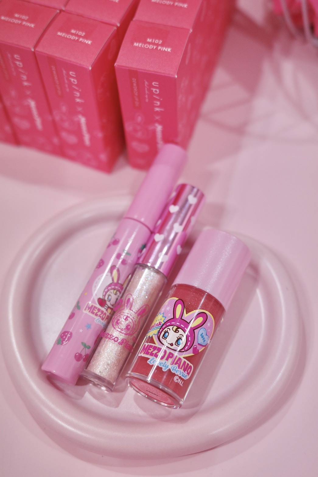 「upink×mezzo piano」コラボコスメ