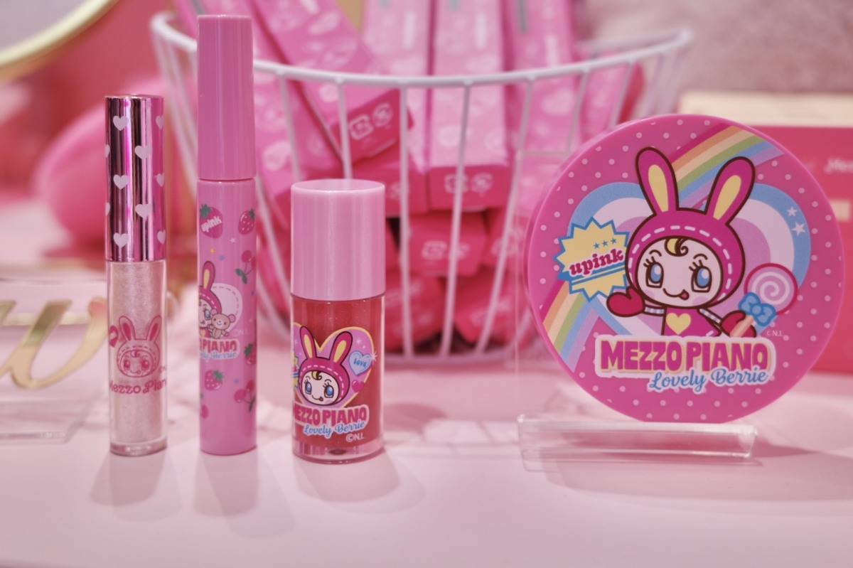 「upink×mezzo piano」コラボコスメ