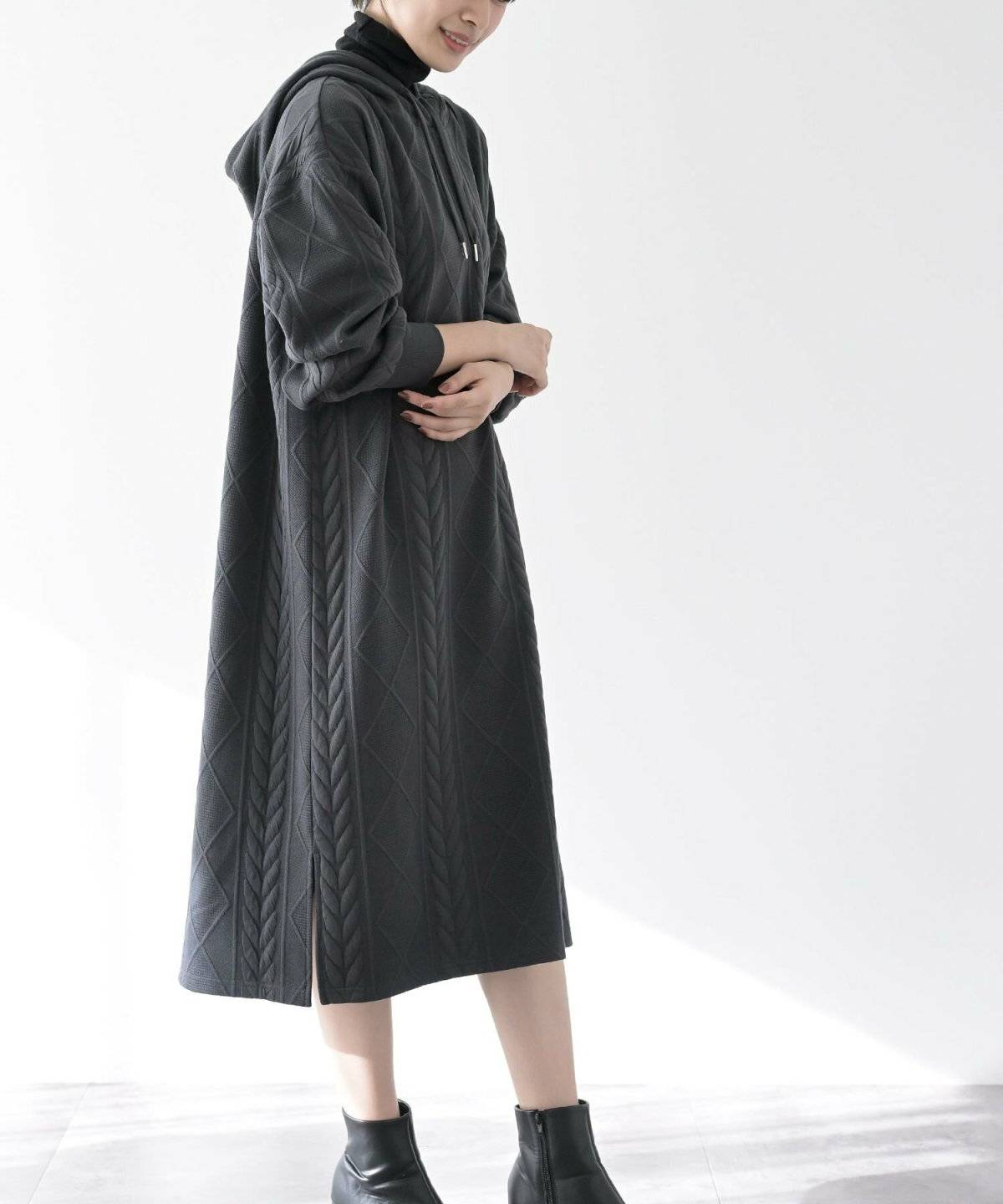 パーカーワンピース