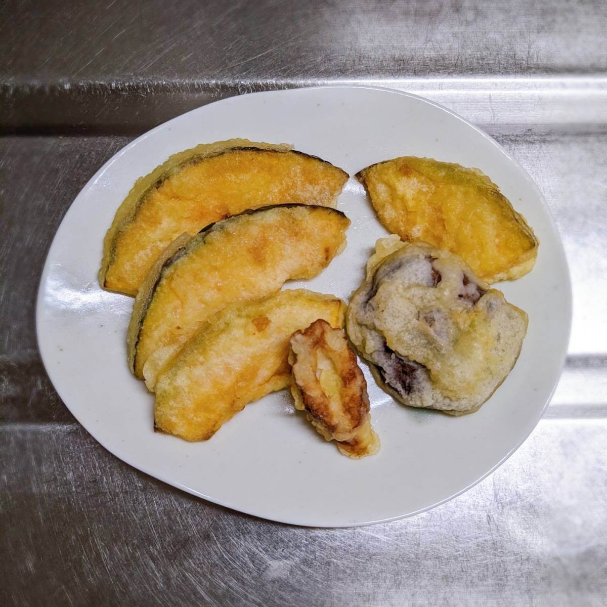 永谷園公式の「手軽に抹茶塩天ぷら」のレシピ