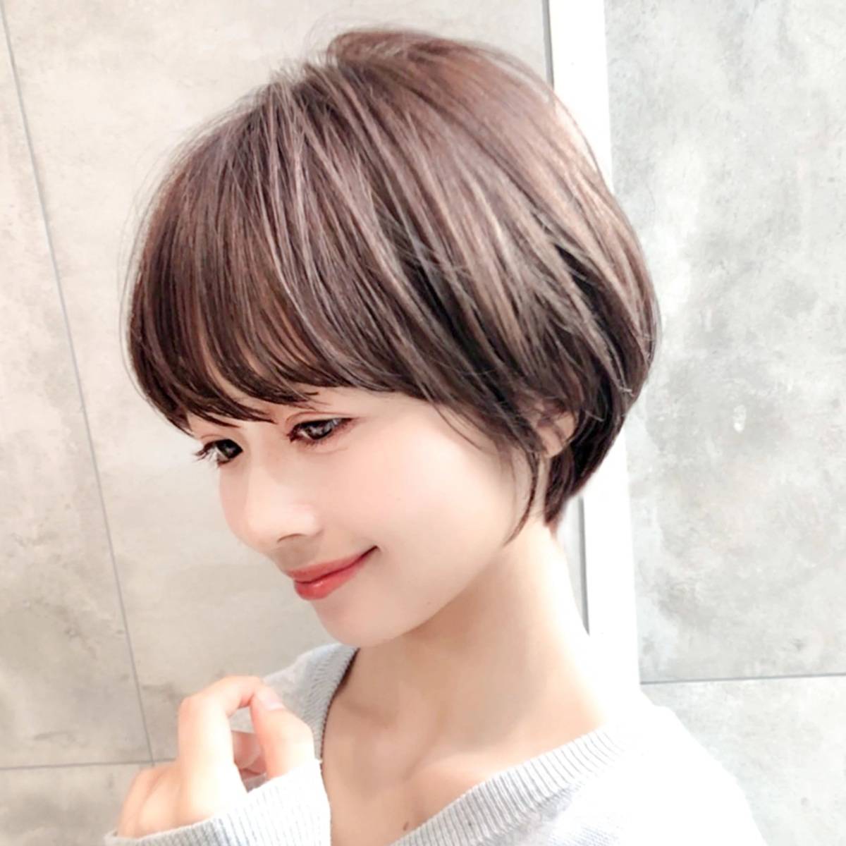 美シルエットショートボブ