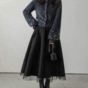  スカートコーデ 