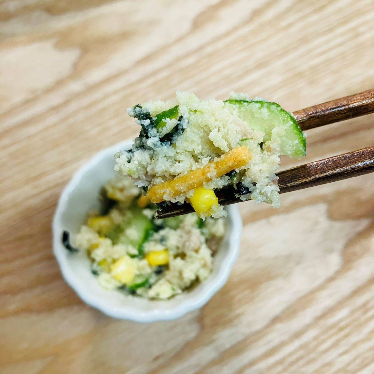 永谷園公式の「おからのサラダ」のレシピ