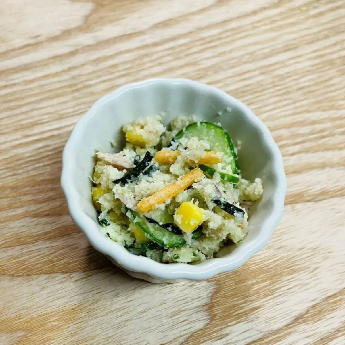 永谷園公式の「おからのサラダ」のレシピ